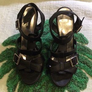 Chaps heeled sandals